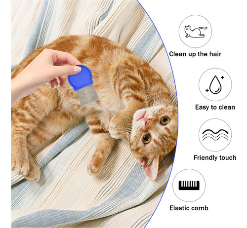 6 Peines Antipulgas Para Gatos Y Perros, Para Mascotas, PuLG