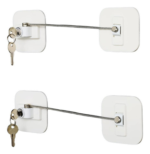 2pcs Cerradura Del Refrigerador Cerradura Del Refrigerador