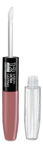 Petrizzio Labial 2 Pasos Ultra Lasting 12 Hrs Larga Duracion Color Vintage Rose