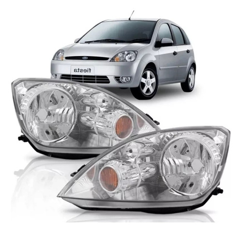 Faros Ford Fiesta Power 04-07  Venta X Par