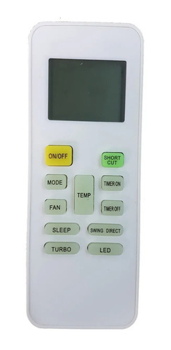 Control Remoto Aire Acondicionado Bgh Midea Whirpool Ar811