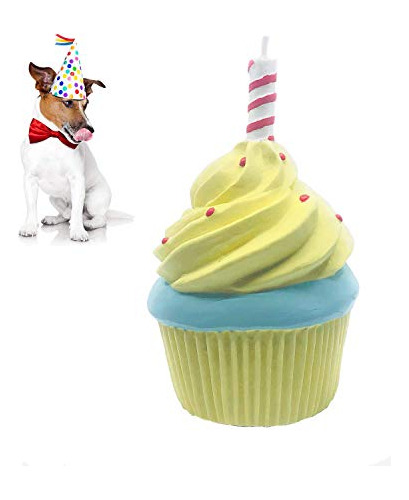 Lanco - Juguete Para Tarta De Cumpleaños Para Perro, Juguete