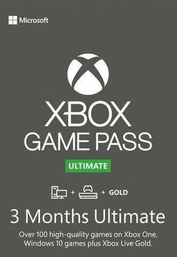 Xbox Game Pass 3 Meses De Suscripción