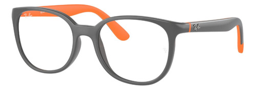 Lentes Ópticos Naranja Ray-ban Young Para Niños Ry16313963