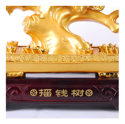Fengshui -caishen Feng Shui Artificial Bonsai Tree, Resin Y