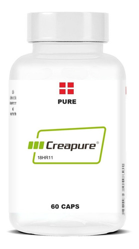 Kit 2 Creapure Creatina Importada Pure 60 Caps Com Nf Sabor Sem Sabor