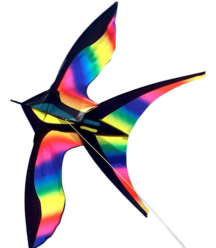 Bird Kite Fly Kite Windsock Con Cuerda De Una Sola Línea