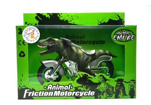 Bignosedeer Dinosaurio Juguetes De La Motocicleta - Fricción