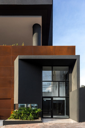 Revestimento Em Aço Corten Para Fachada.