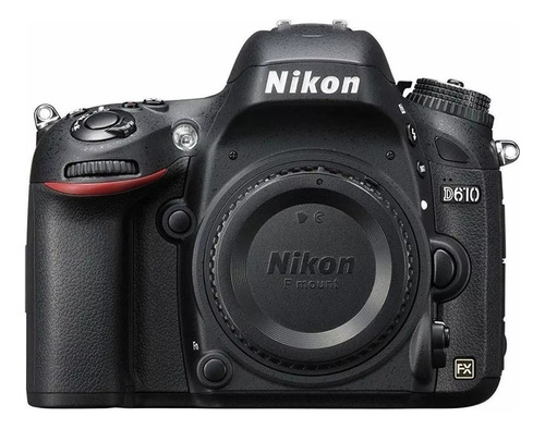 Cámara Nikon D610 Profesional Full Hd Lcd 3.2 (solo Cuerpo)