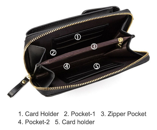 Bolsas Tipo Cartera Para Teléfono Celular Para Mujer, Tarjet
