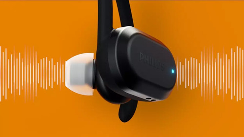 Auriculares Deportivos Philips Taa7306bk Anc Ip57