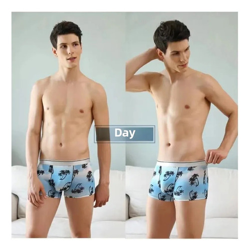 Calzoncillos Bóxer Transpirables De Poliéster Para Hombre