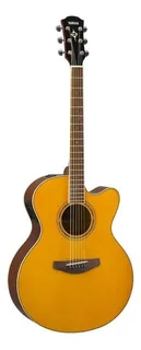 Guitarra Electroacustica Yamaha Cpx Vintage Tinted Cpx600vt Color Vintage tint Orientación de la mano Derecha