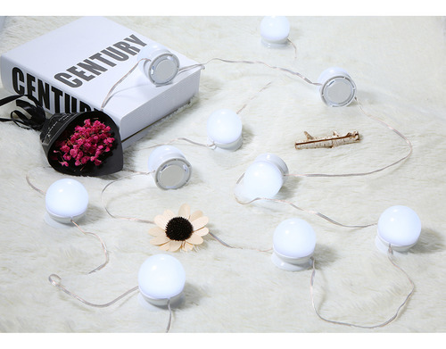 ; Luces De Maquillaje Led Para Espejo De Tocador, Lámpara