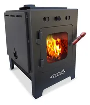 Comprar Estufa A Leña 7500 K\u002Fc Salamandra Doble Combustión C\u002Fvisor