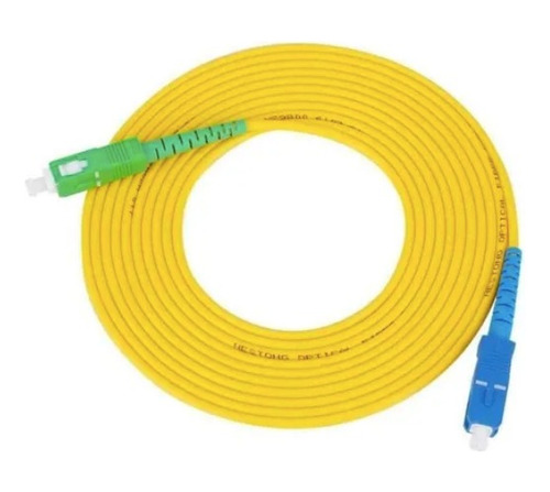 Cable Patch Cord Fibra Optica Sc-apc/ Sc-upc 10 Metros