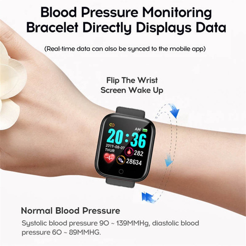 Relógio Inteligente Pressão Arterial Monitor Cardíaco Sono