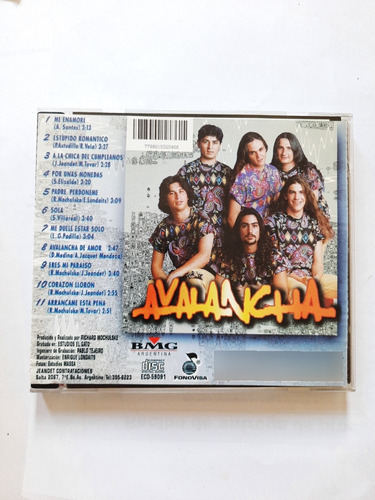 Avalancha - Cd Cumbia