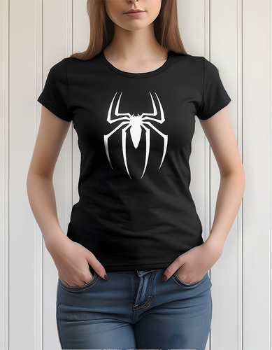 Spiderman Playera Spiderman Para Dama Marvel
