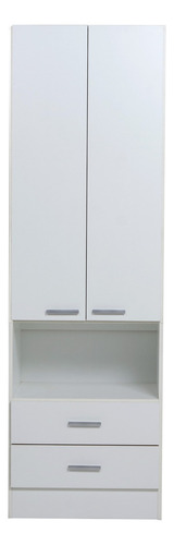 Placard Ropero Dormitorio 2ptas 2caj Linea Bianca+++ Color Blanco