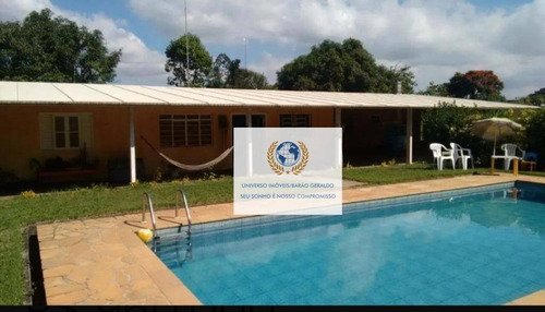 Chácara Com 5 Dormitórios À Venda, 1800 M² Por R$ 910.000,00 - Barão Geraldo - Campinas/sp - Ch0085