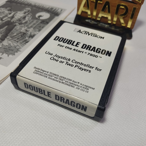 Double Dragon [ Atari 7800 ] Não Roda No 2600 Original 100%