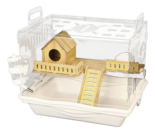 - Casa De Acrílico For Roedores, Hogar Transparente Casa
