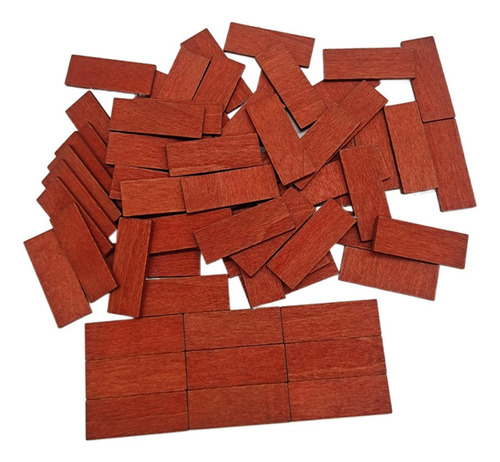 100 Piezas De Suelo Para Casa De Muñecas, , Tablas Color A