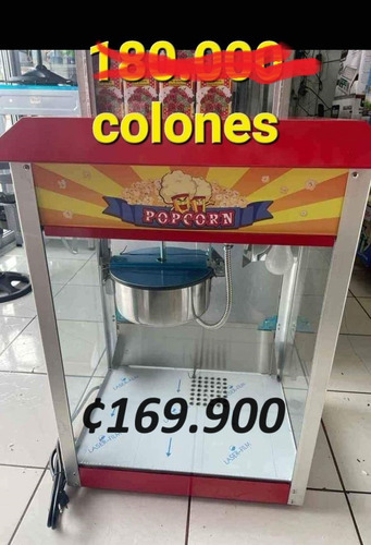 Maquina De Palomitas De 8oz Marca Ferton, Nuevas ¢169.900