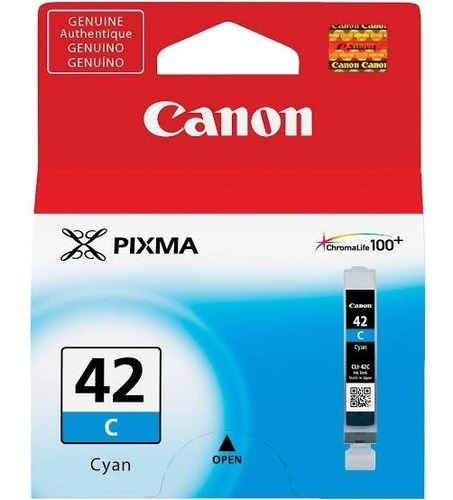 Cartucho De Tinta Canon Cli-42c (cyan) Para Pro-100