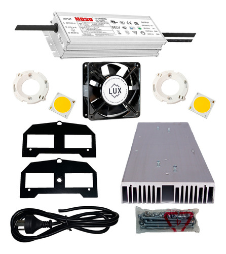 Combo Kit Led 150w 6 Led Samsung Citizen Clu03j Luz 3500k