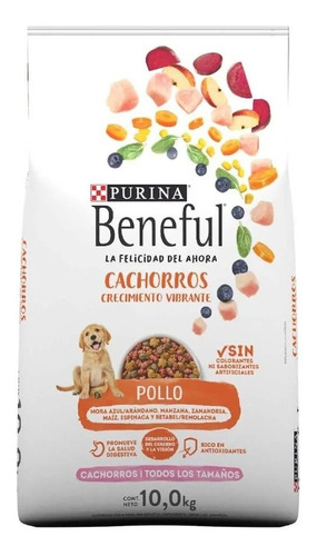 Alimento Para Perro Purina Beneful Cachorros 10 Kg