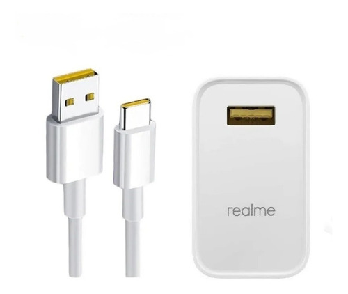 Cargador Realme Carga Rapida 3.0 20w Usb Tipo C 