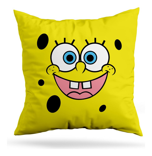 Cojin Deco Bob Esponja Alegre (d0062 Boleto.store)