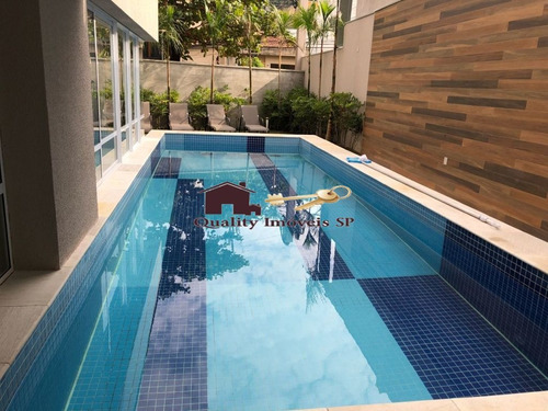 Imagem 13 de 15 de Apartamento Para Venda No Bairro Alto Da Lapa Em São Paulo - Cod: Qy3666 - Qy3666