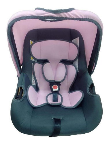 Bebê Conforto Styll Baby Pop 0 A 13kg Grafite E Rosa Claro