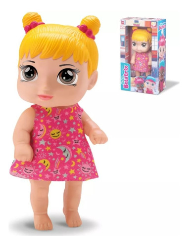 Boneca Bebê Coleção Baby Belatrix Vinil 18,5cm  - Silmar