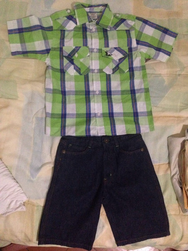 Camisa Y Jeans Talla 5