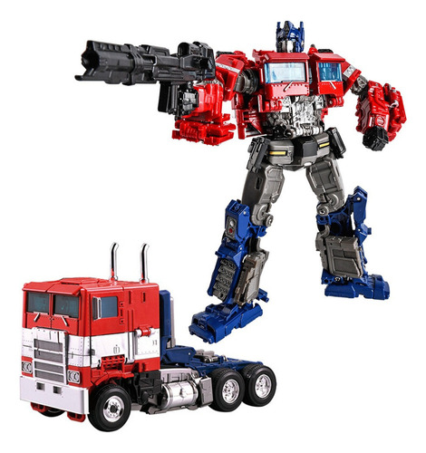 Miniatura Transformable De Transformers Optimus Prime Old Tr