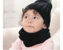 Comprar Kit Infantil Touca Pom Pom Gorro Cachecol Gola Lã Inverno A
