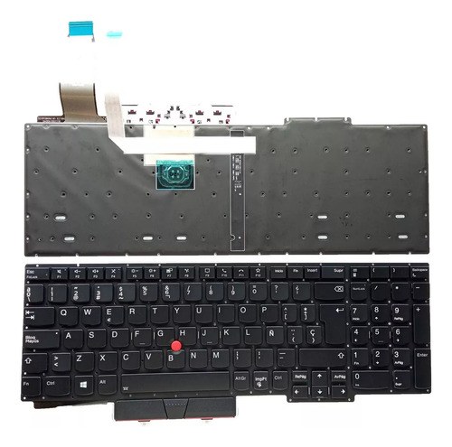 Teclado Para Original Lenovo Thinkpad E15 Gen 2 Negro Sp/la