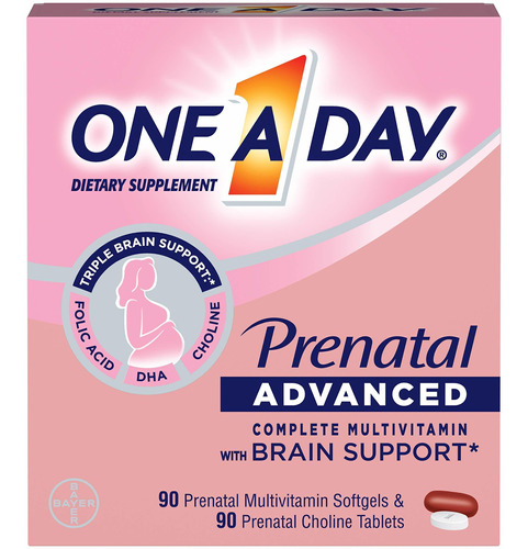 One A Day Multivitamnico Completo Prenatal Avanzado Para Muj