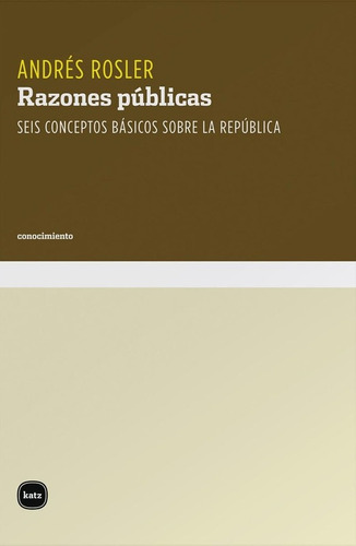Razones Públicas - Rosler Andrés