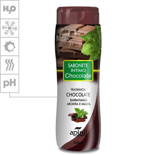 Sabonete Íntimo Apinil 220ml - Chocolate