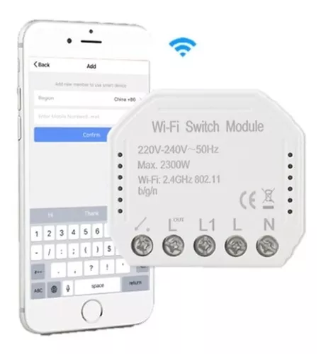 Micro Modulo Switch Interruptor Inteligente Wifi Smart Life - Mi