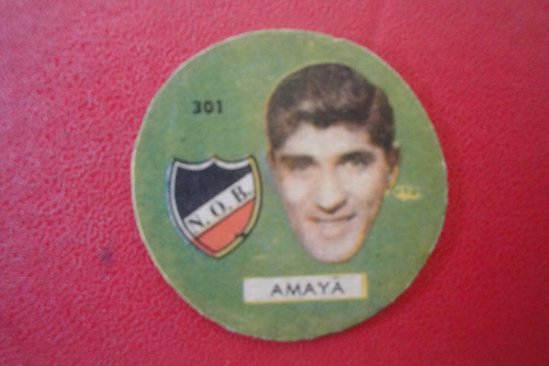 Figuritas Sport Año 1960 Amaya 301 Newells Old Boys