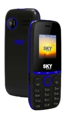 Imagen 3 de 4 de Sky Devices Sky Energy Dual SIM 32 MB blue y black 32 MB RAM