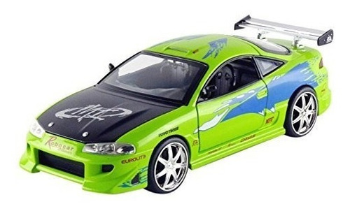 Carro Colección Mitsubishi Eclipse Brian's Escala 1/24