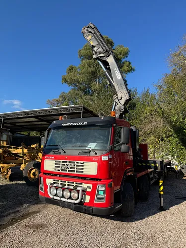 Camión Volvo Fm 400 Con Hidrogrua Fassi 450 5 Más 1